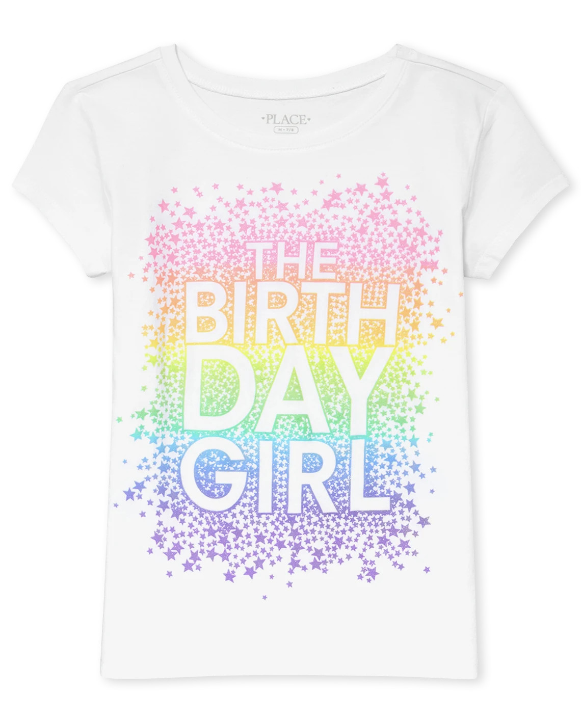 Girls Birthday Graphic Tee - white | The Children's Place