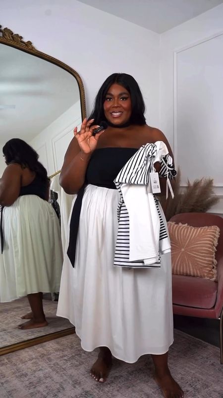 Walmart has been coming out with so many cute pieces perfect for spring vacation!

Top XXL 
Skirt - linked something similar 

Plus Size Fashion, Pleated Skirt Outfit, Nautical inspired Outfit

#LTKfindsunder50 #LTKplussize #LTKfindsunder100
