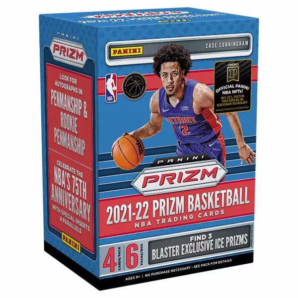 2021-22 Panini Prizm Basketball Blaster Box - Walmart.com | Walmart (US)
