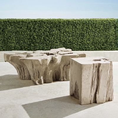 Root Tables in Stone Finish | Frontgate | Frontgate