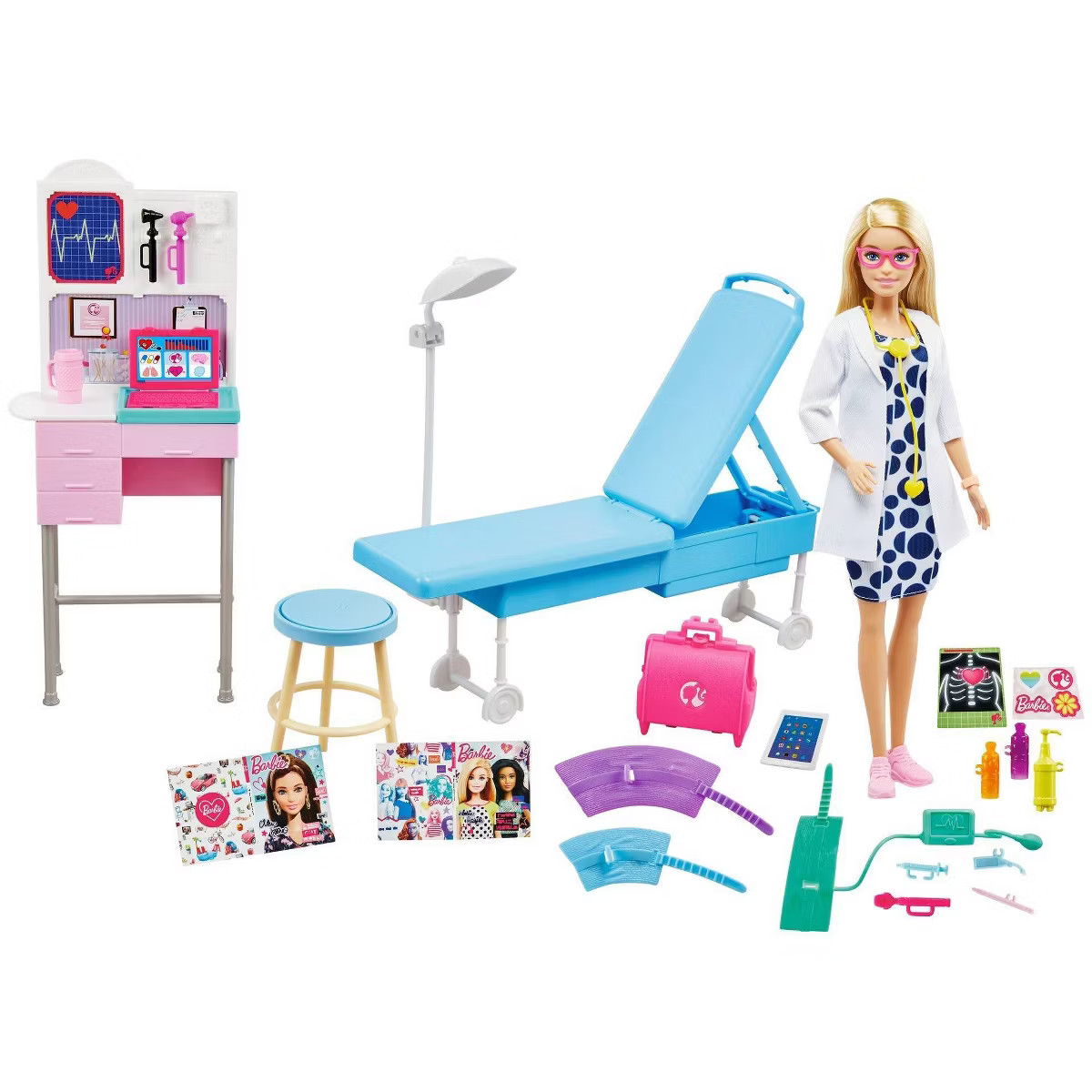 ​Barbie Careers Medical Doctor Doll Playset | Target