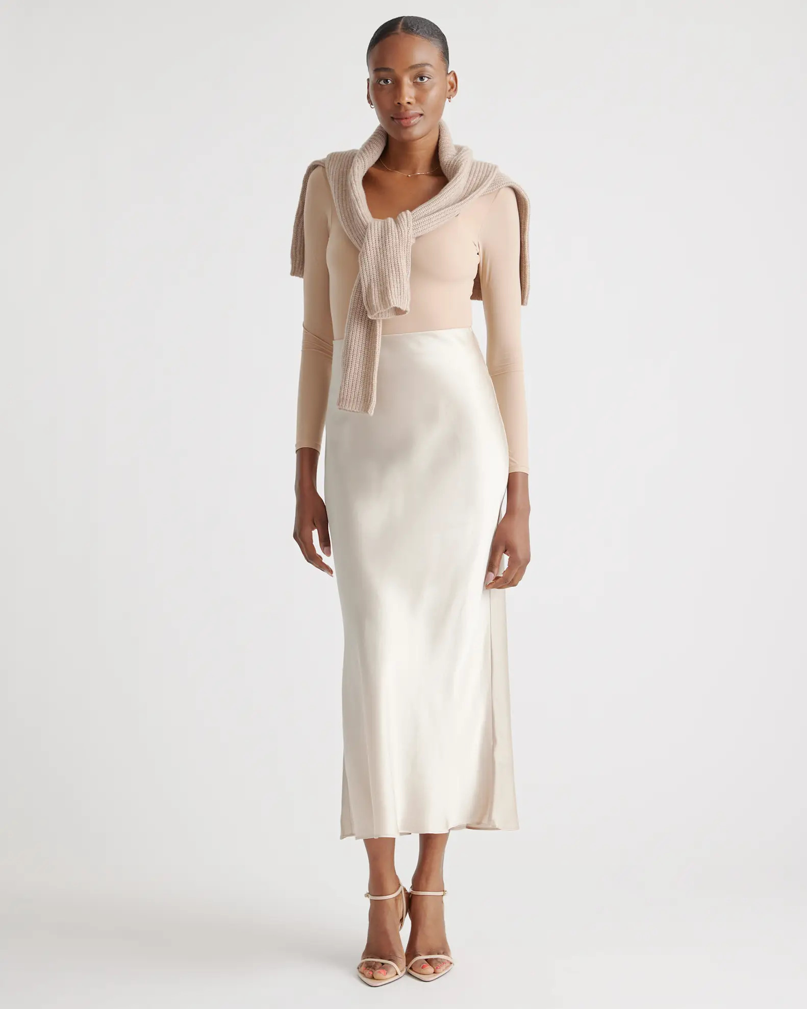 100% Washable Silk Maxi Skirt | Quince