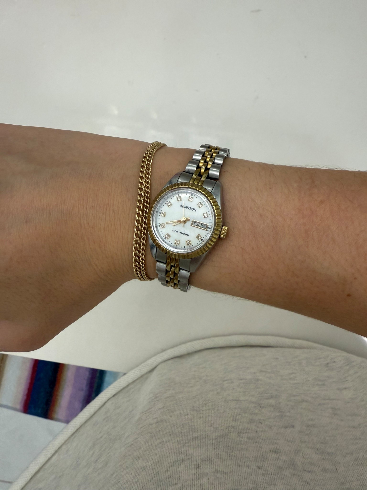 My favorite watch!!! Was gifted this for Christmas in 2020 and I have been wearing it ever since. So timeless, such a chic watch!

#LTKWorkwear #LTKFindsUnder50 #LTKStyleTip