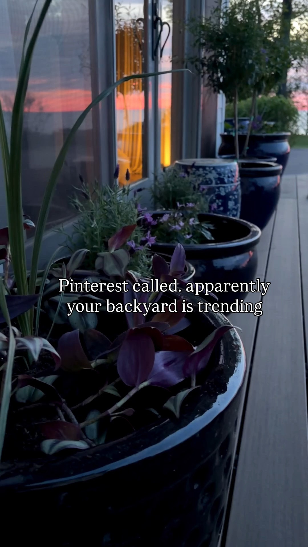 Dark planters, layered purple florals, trailing greenery. This is the exact combination I used to create that moody, magnetic outdoor look for my client. Everything is linked and shoppable on my LTK.

#amandaandcodesign #luxuryoutdoorliving #moodygarden

#LTKSeasonal #LTKHome #LTKdayinmylife