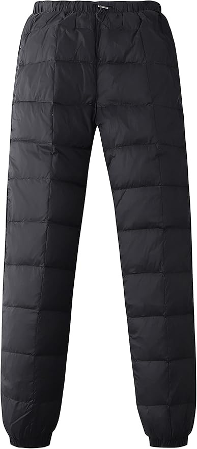 Gihuo Snow Pants Womens Winter Windproof Down Pants Warm Outdoor Ski Pants Padded Loose Ultraligh... | Amazon (US)