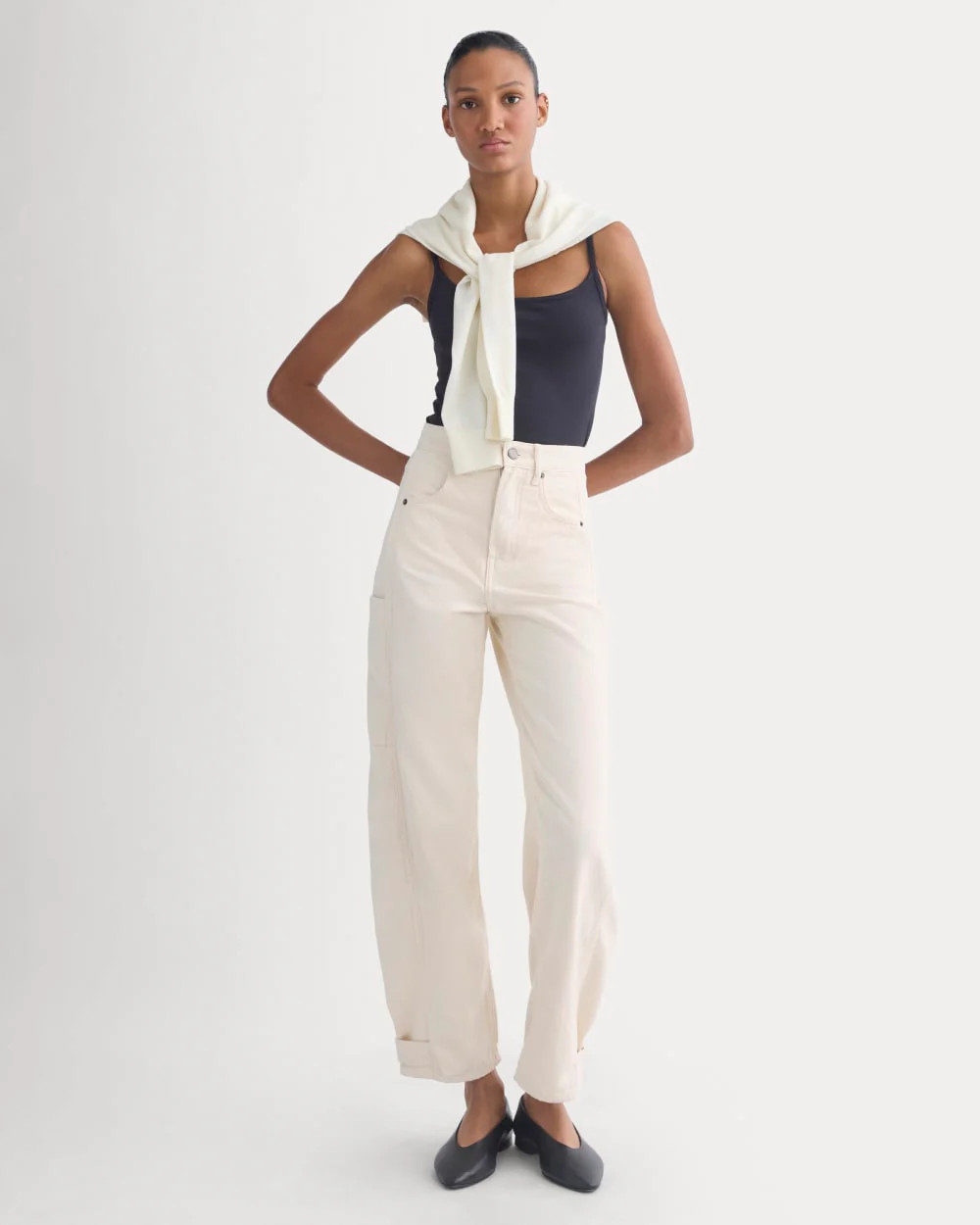 The Way-High® Utility Jean | Ecru | Everlane