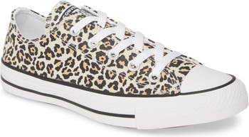Chuck Taylor® All Star® Leopard Print Low Top Sneaker | Nordstrom