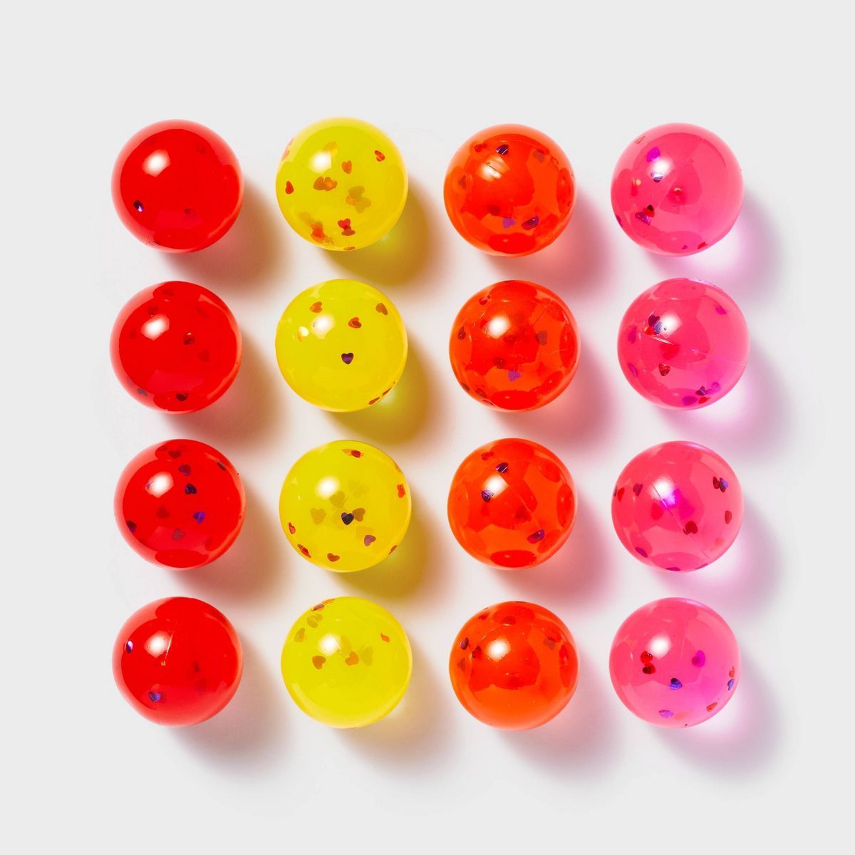 16ct Valentine's Giveaways Bounce Balls - Spritz™ | Target