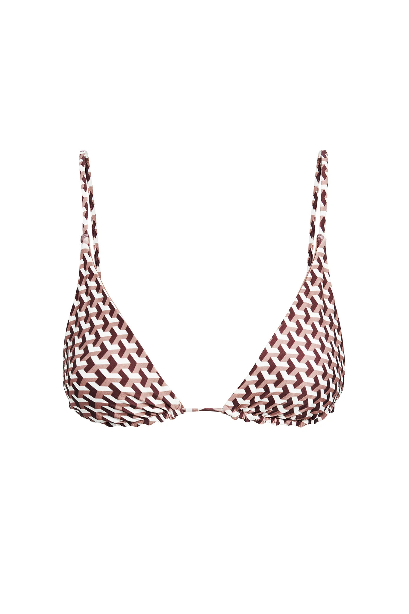 Kauai Top - Husk Geo | Monday Swimwear