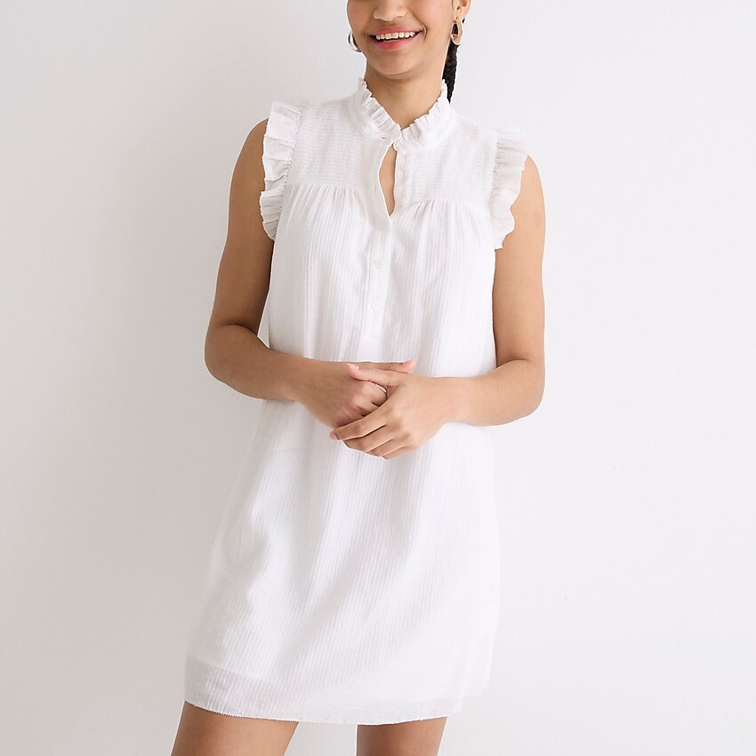 Garden dress in soft gauze | J. Crew US