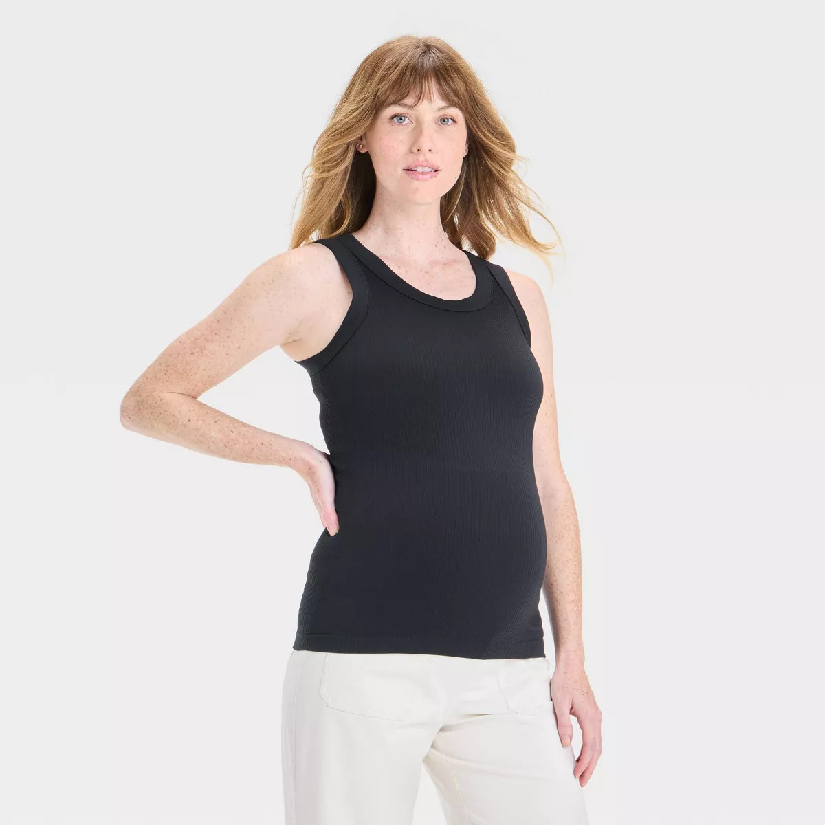Athleisure Seamless Maternity Tank Top - Isabel Maternity by Ingrid & Isabel™ | Target