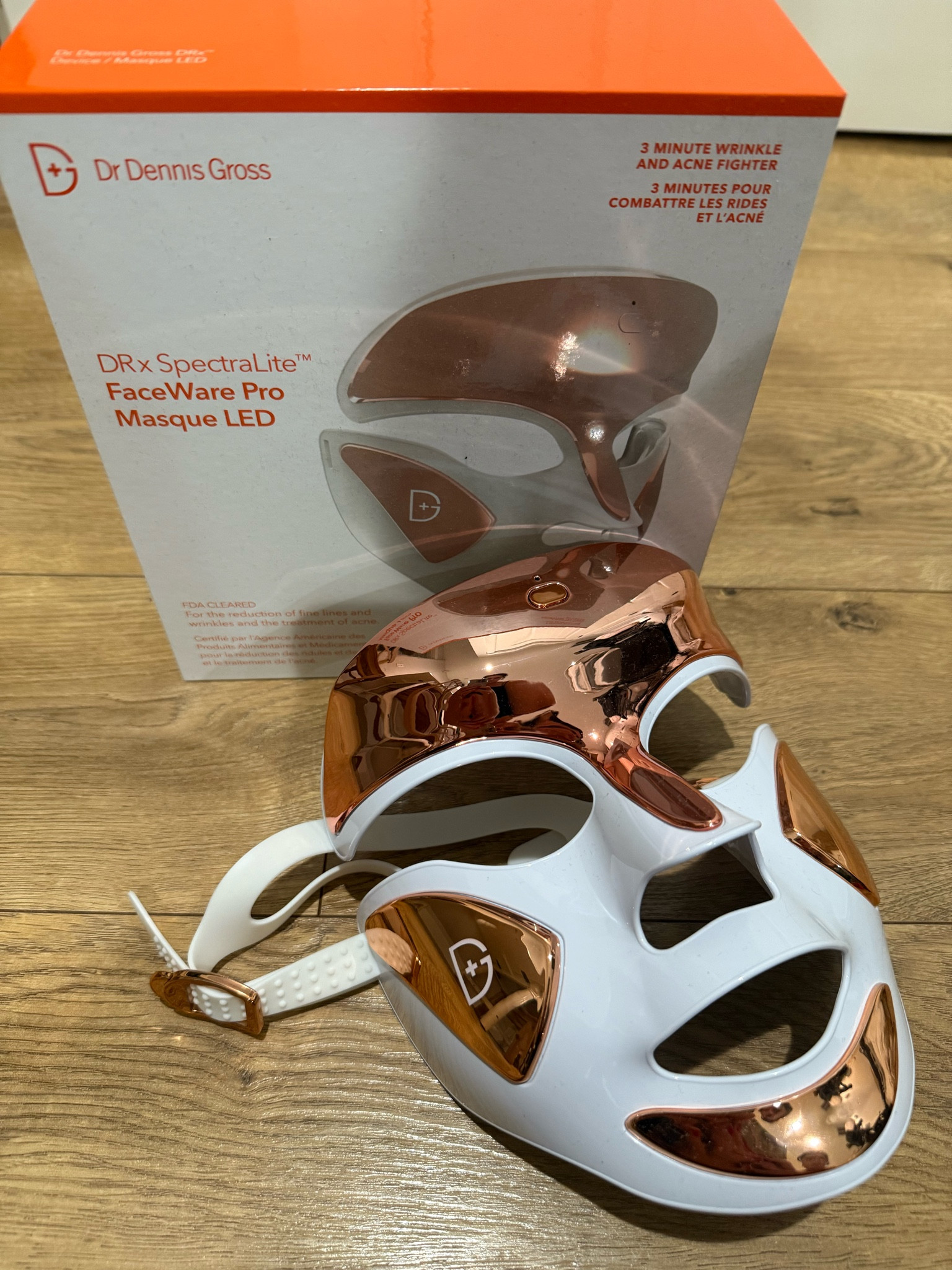 One of my favorite Christmas presents! At home Led mask by @drdennisgross 

#LTKBeauty