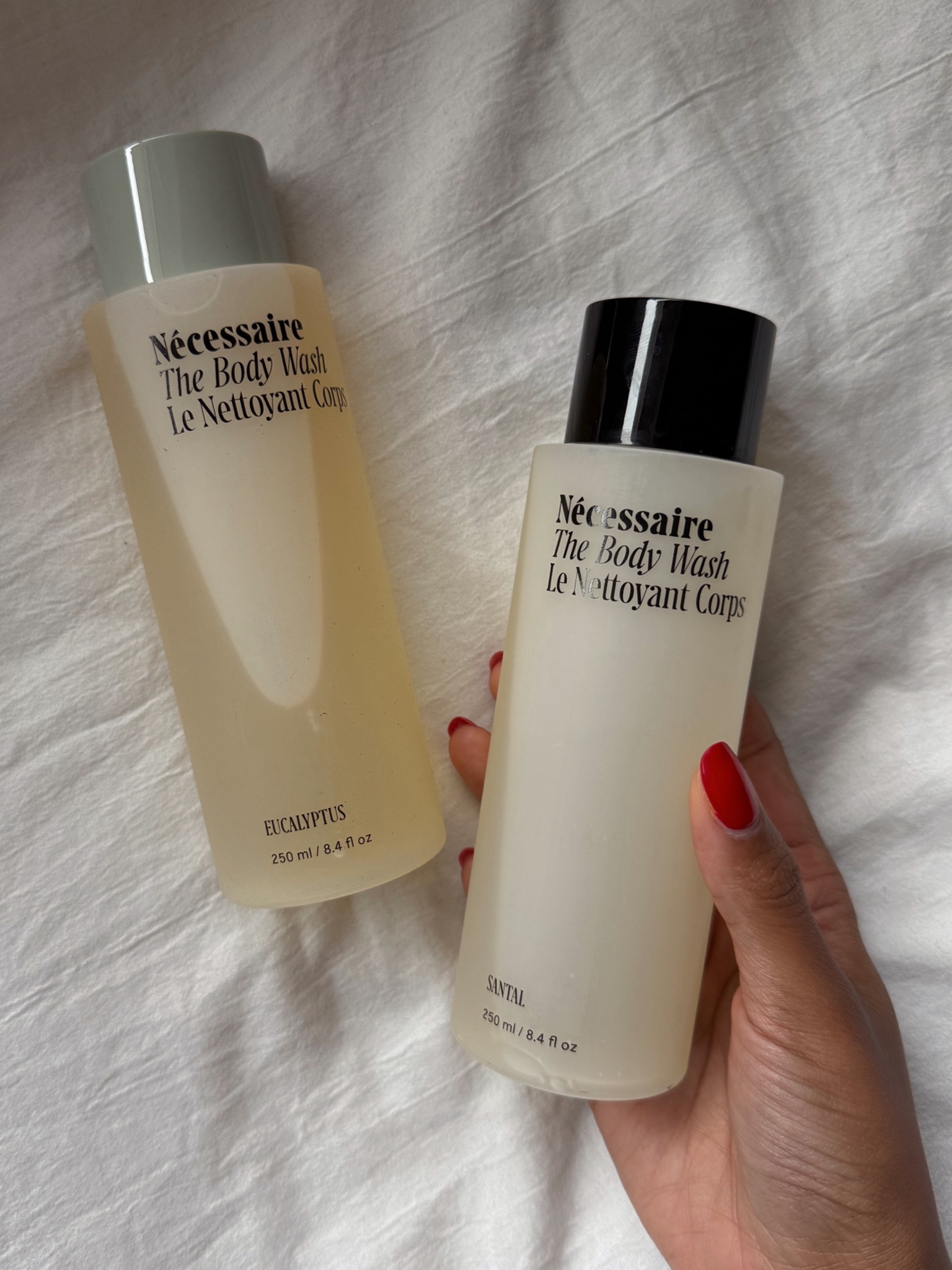 Elevated body care - eucalyptus and santal are my favorite scents. Not pictured, but I’m a huge fan of the eucalyptus body exfoliator too