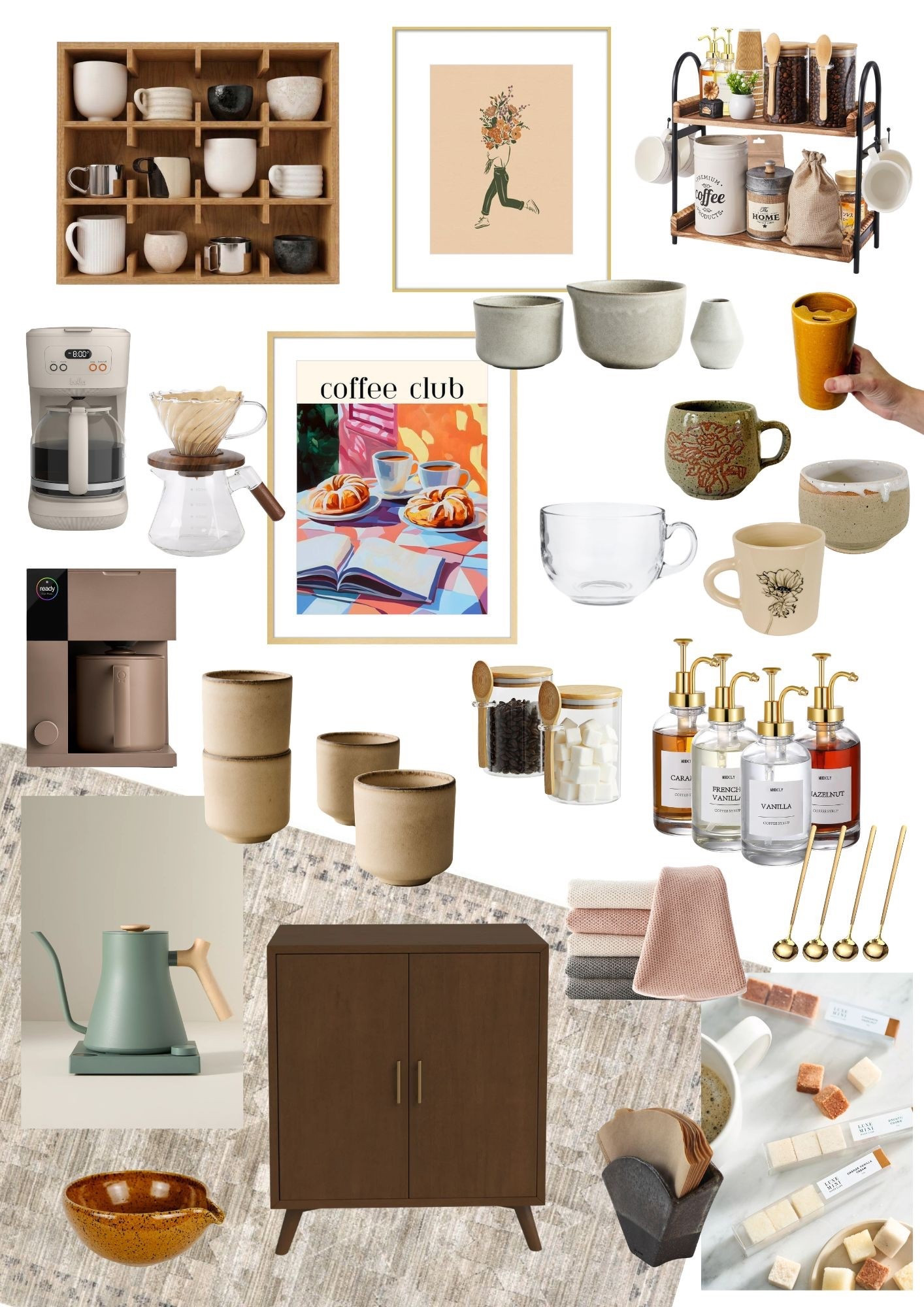 Weekly Mood Board: Hot Bevy Station ☕️🍵

#LTKHome #LTKmorningroutine #LTKfoodie