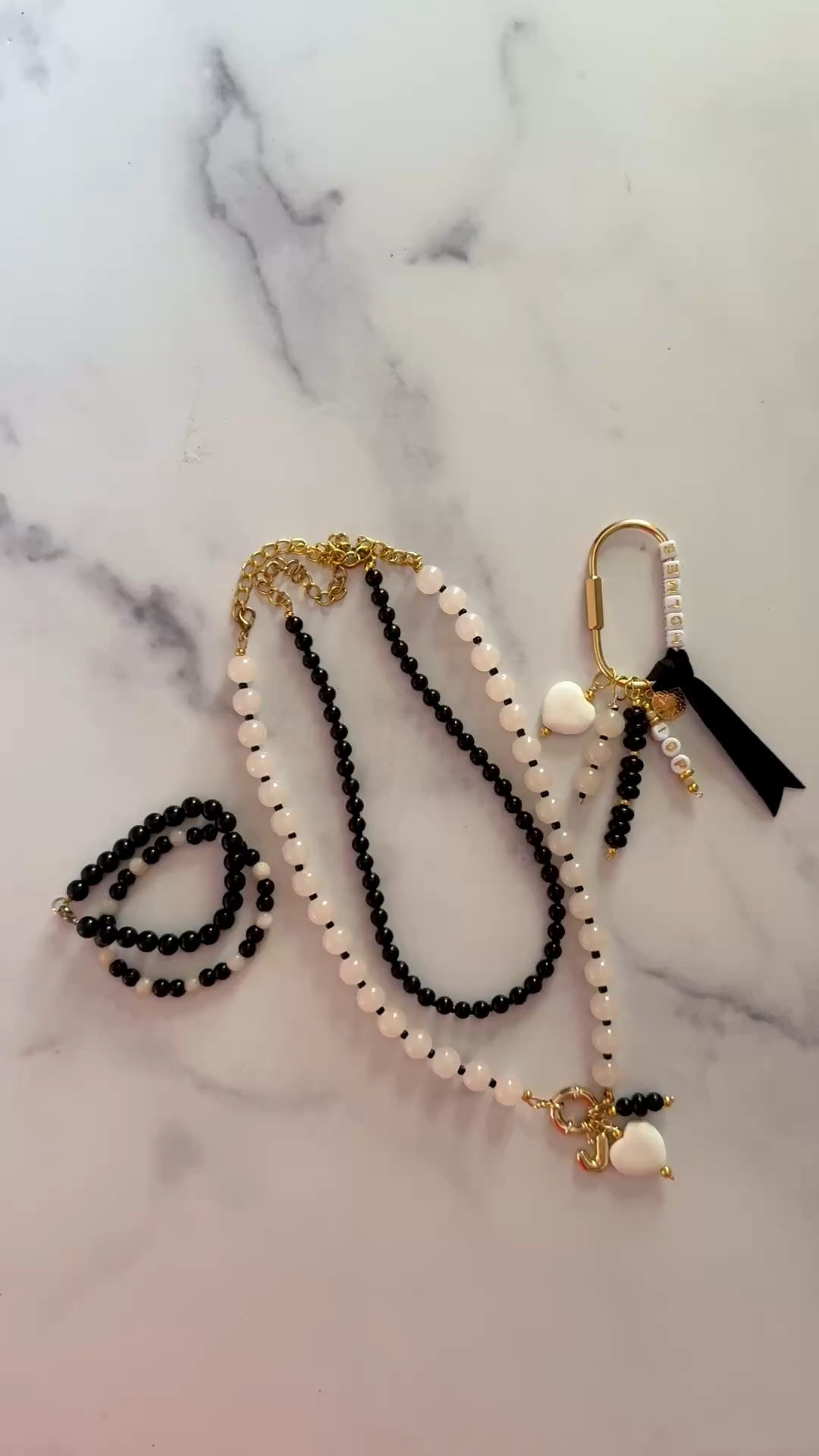 DIY black and white jewelry and bag charm…

#LTKSaleAlert #LTKHome #LTKgrwm