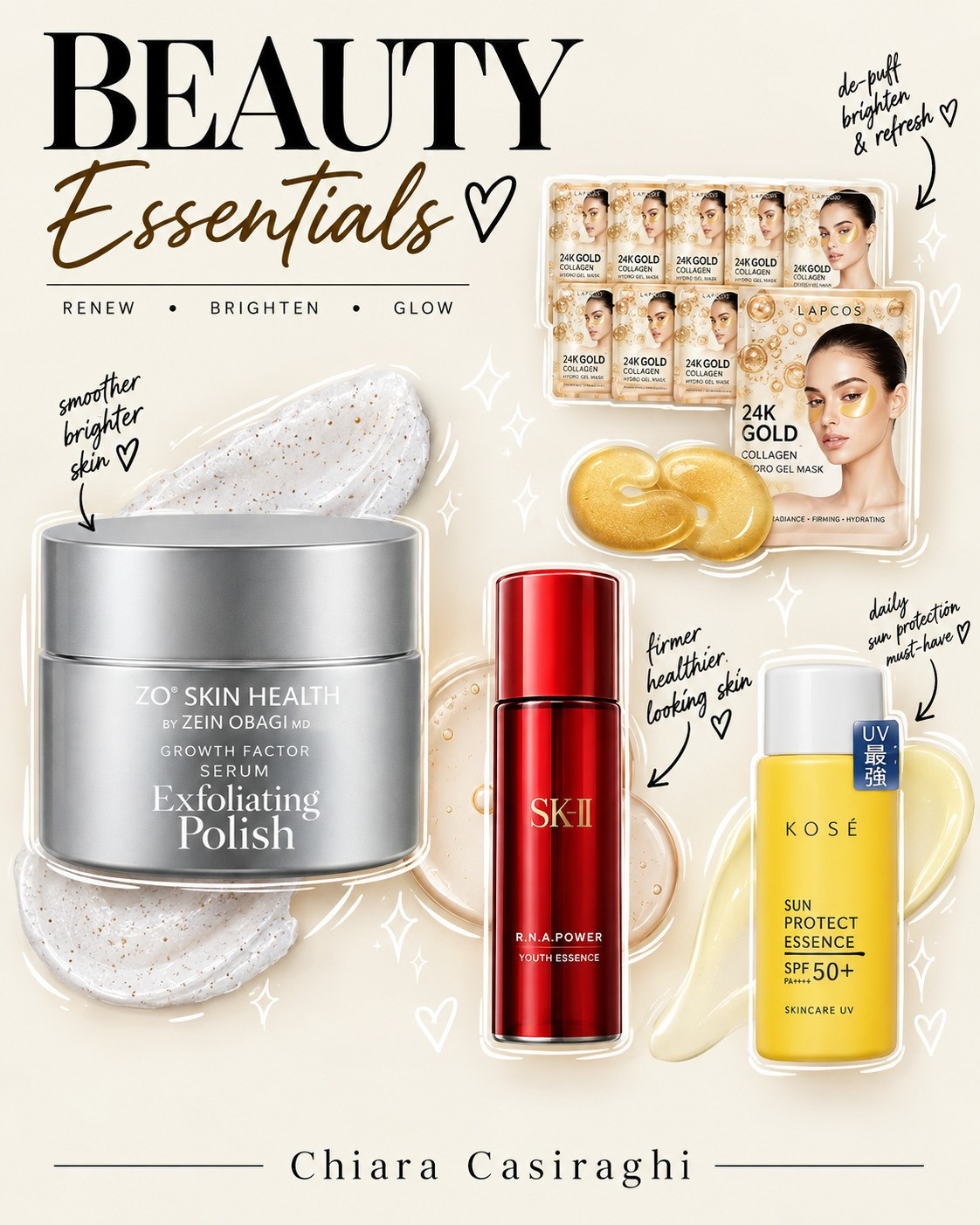 Upgrade your skincare with these essentials! Brighten, protect, and renew your skin. #ChiaraCasiraghi
 

 #LTKootd #LTKActive #LTKBeauty
