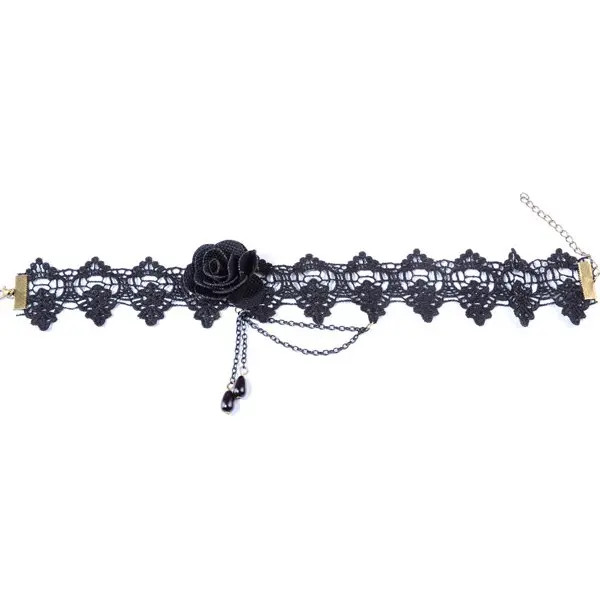 Gothic Style Flower Choker For Women | Rosegal US