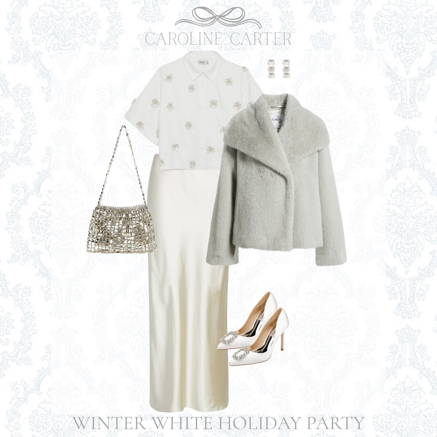 Winter white elegance, holiday-ready ✨

winter white outfit, holiday party outfit, white satin skirt, embellished top, faux fur jacket, white heels, holiday heels, evening outfit, elegant holiday look, winter party outfit, classic style, neutral outfit, festive fashion, dressy winter look, holiday fashion

#LTKHoliday #LTKootd #LTKSeasonal