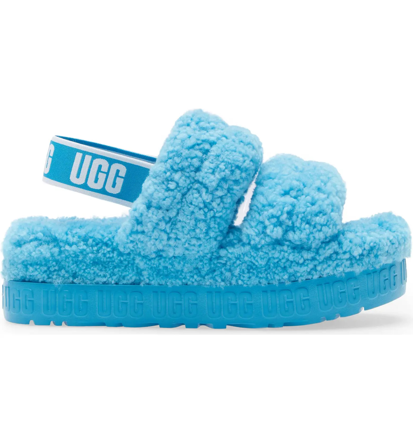 UGG® Oh Fluffita Genuine Shearling Slingback Sandal | Nordstrom | Nordstrom
