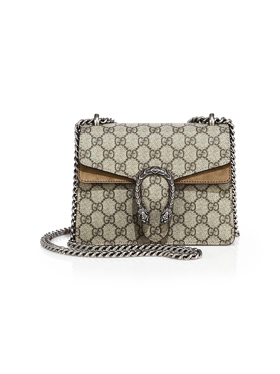 Women's Dionysus GG Supreme Mini Bag - Beige | Saks Fifth Avenue