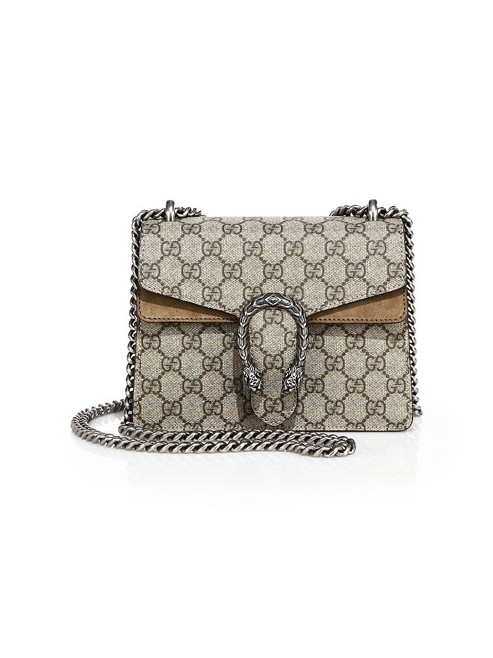 Gucci Women's Dionysus GG Supreme Mini Bag - Beige | Saks Fifth Avenue