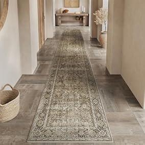 PureCozy Brown Runner Rug 3x10... | Amazon (US)