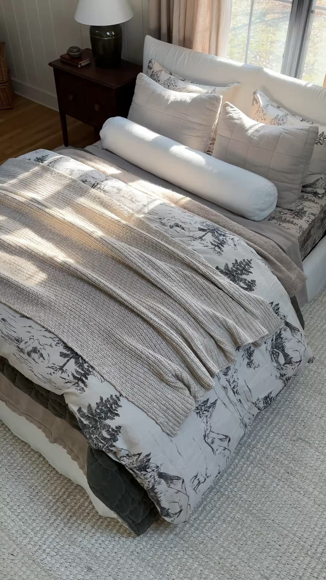 This method never fails me 🛏️ I’ve been putting my duvet cover on this way for years. It’s super easy and once you get the hang of it you’ll put your duvet cover on so fast!! No more crawling inside the cover or breaking a sweat lol 💃🏻 typed out the instructions below as well! 

🎀 how to put on a duvet cover 🎀

1. Turn your duvet cover inside out with the opening facing the bottom of the bed

2. Lay your duvet insert on top of the duvet cover and tie the corners of the cover and insert together

3. Roll the two down together toward the foot of the bed

4. Turn everything right side out (trust the process because I feel like this part can feel uncomfortable haha)

5. Unroll it to the top of the bed to finish!

 #duvetcover #howto 

#LTKVideo #LTKhome