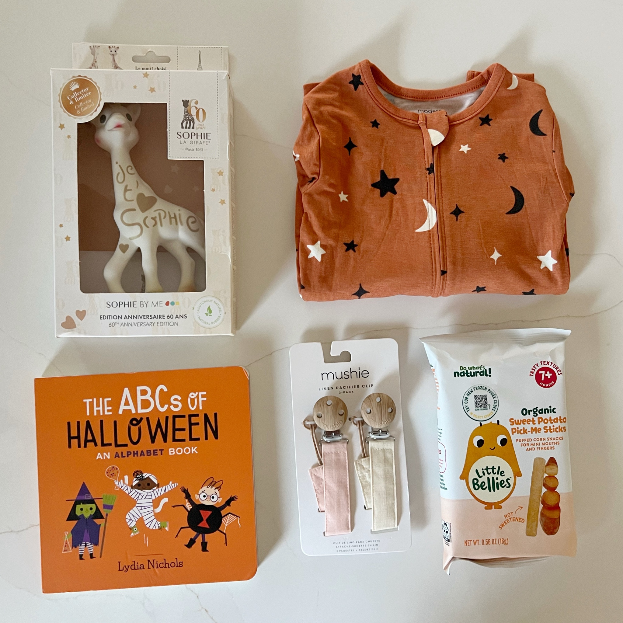 A Boo Basket for my baby! Caroline is 8 months old. I found the book & Sophie teether at TJ Maxx. The rest I ordered online! 

#LTKSeasonal #LTKHalloween #LTKBaby