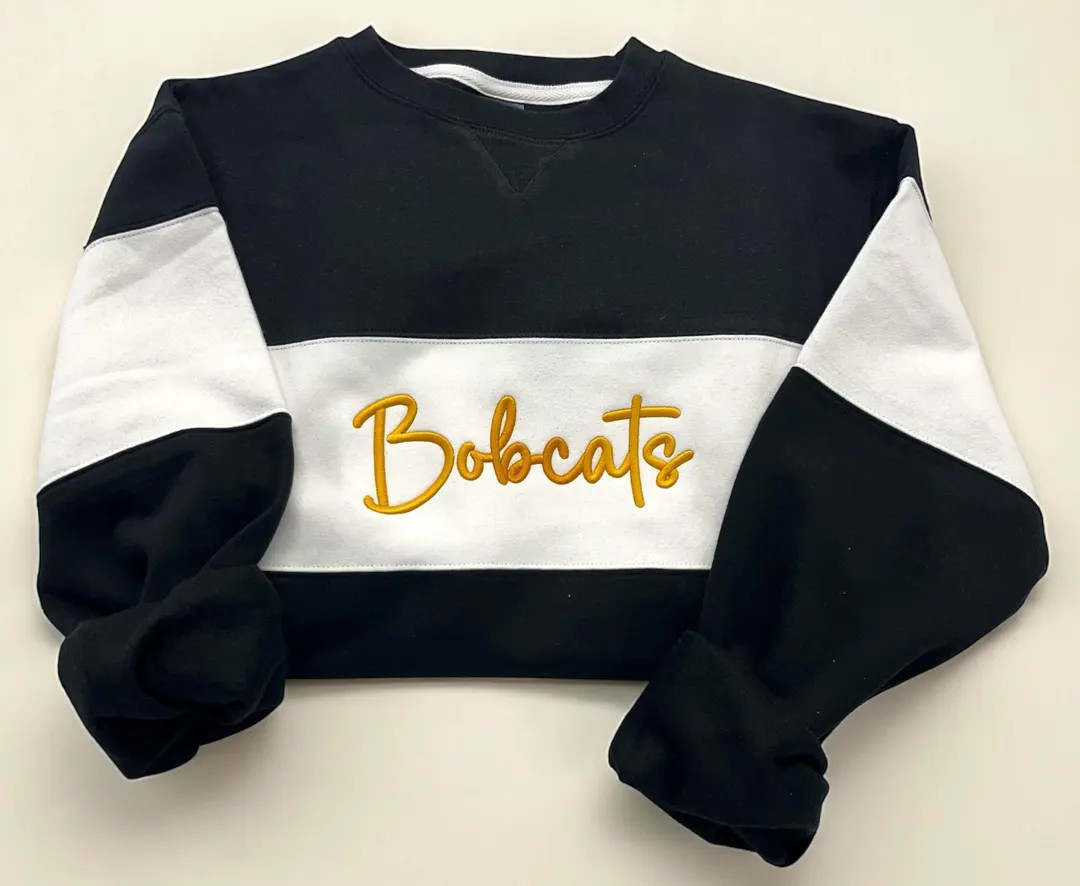 Custom Team Name Sweatshirt, Custom School Sweatshirt, Embroidered Team Sweatshirt, Basketball Te... | Etsy (US)