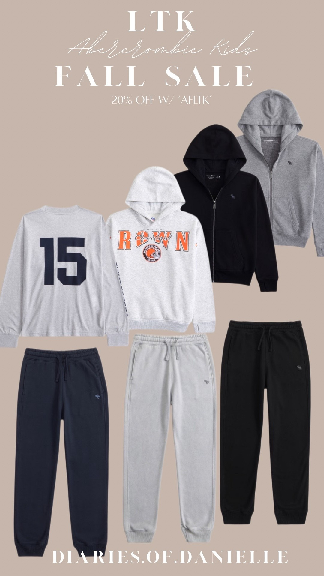 🍁🍂 LTK FALL SALE 🍂🍁 Code ‘AFLTK’
What I bought at Abercrombie Kids for my 6 year old. We got size 7/8. I always stock up on their zip up hoodies and sweatpants for him 👍🏼

Abercrombie Kids, boys fall outfits, boys sweatpants, boys sweatshirts, boys casual outfits, boys school outfits 

#LTKFallSale #LTKFindsUnder50 #LTKKids