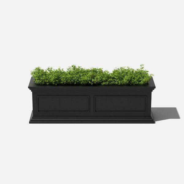 Veradek Brixton Series 36" Planter Box - Black | Bed Bath & Beyond