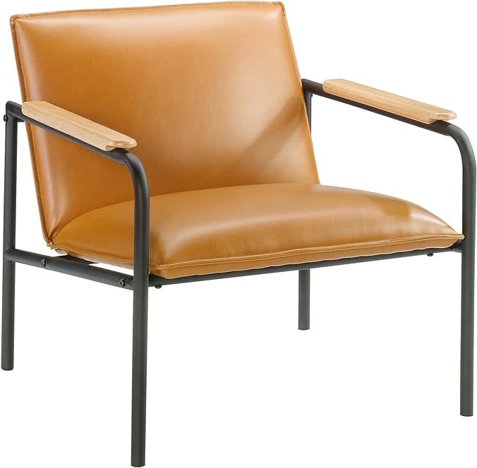 Sauder Boulevard Café Lounge Chair, Camel finish | Amazon (US)