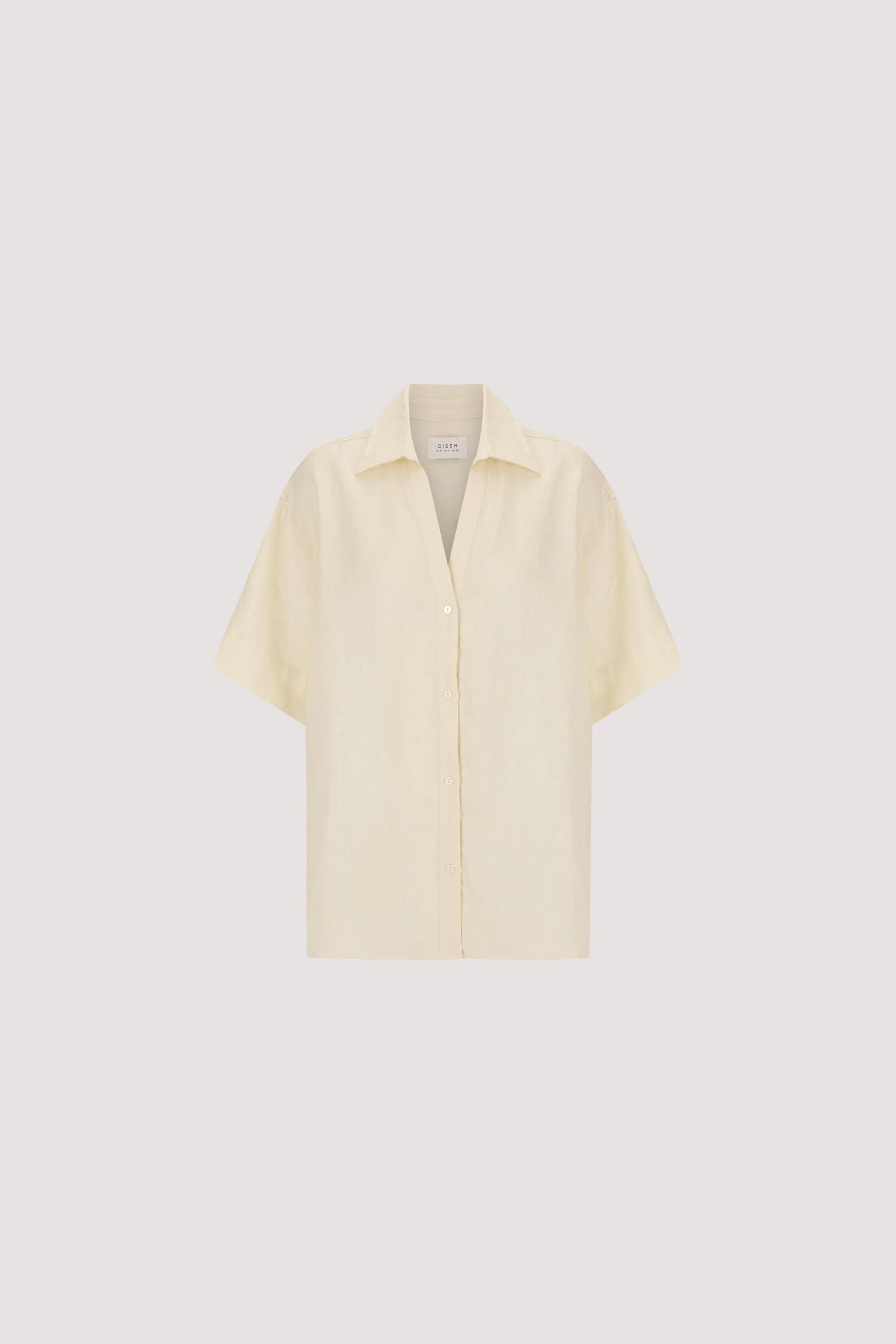 HELENA STRAW LINEN SHIRT | DISSH