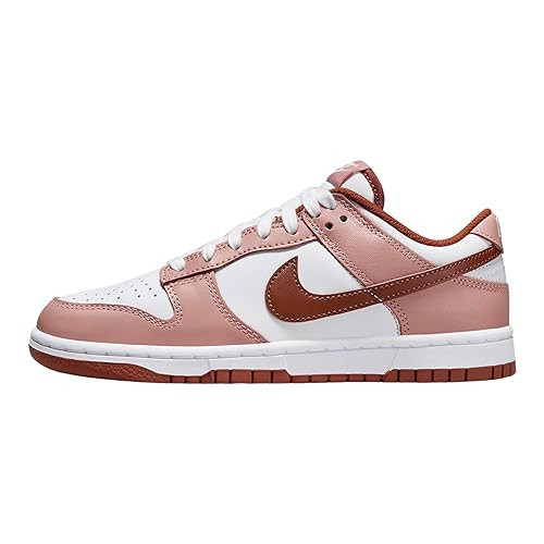 Nike Women's W Dunk Low Basketball Shoes, Red Stardust Rugged Orange, 7.5 Women | Amazon (US)