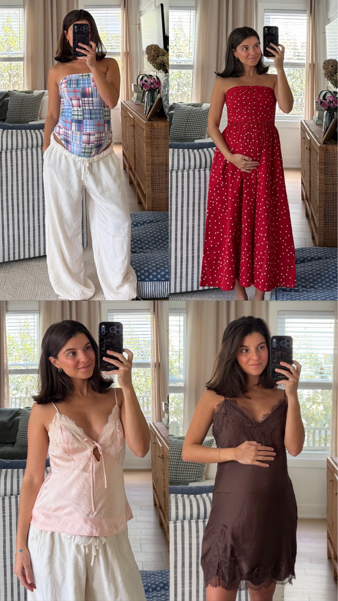 code SHORTSAF for extra 15% off!! sale ends tonight!!

Bathing suit: medium (21 weeks pregnant)
red dress: xs petite
Pink top: medium
Pants: medium but should’ve done xs or small
Brown dress: medium but should’ve done small!

#LTKSaleAlert #LTKBump #LTKgrwm
