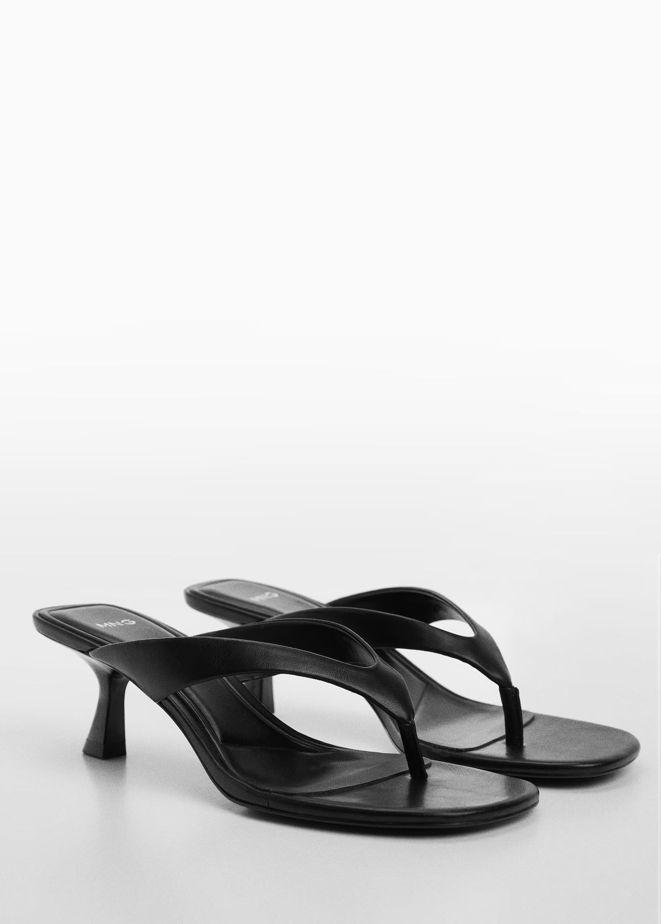 Kitten heel sandals - Woman | MANGO United Kingdom | MANGO (UK)