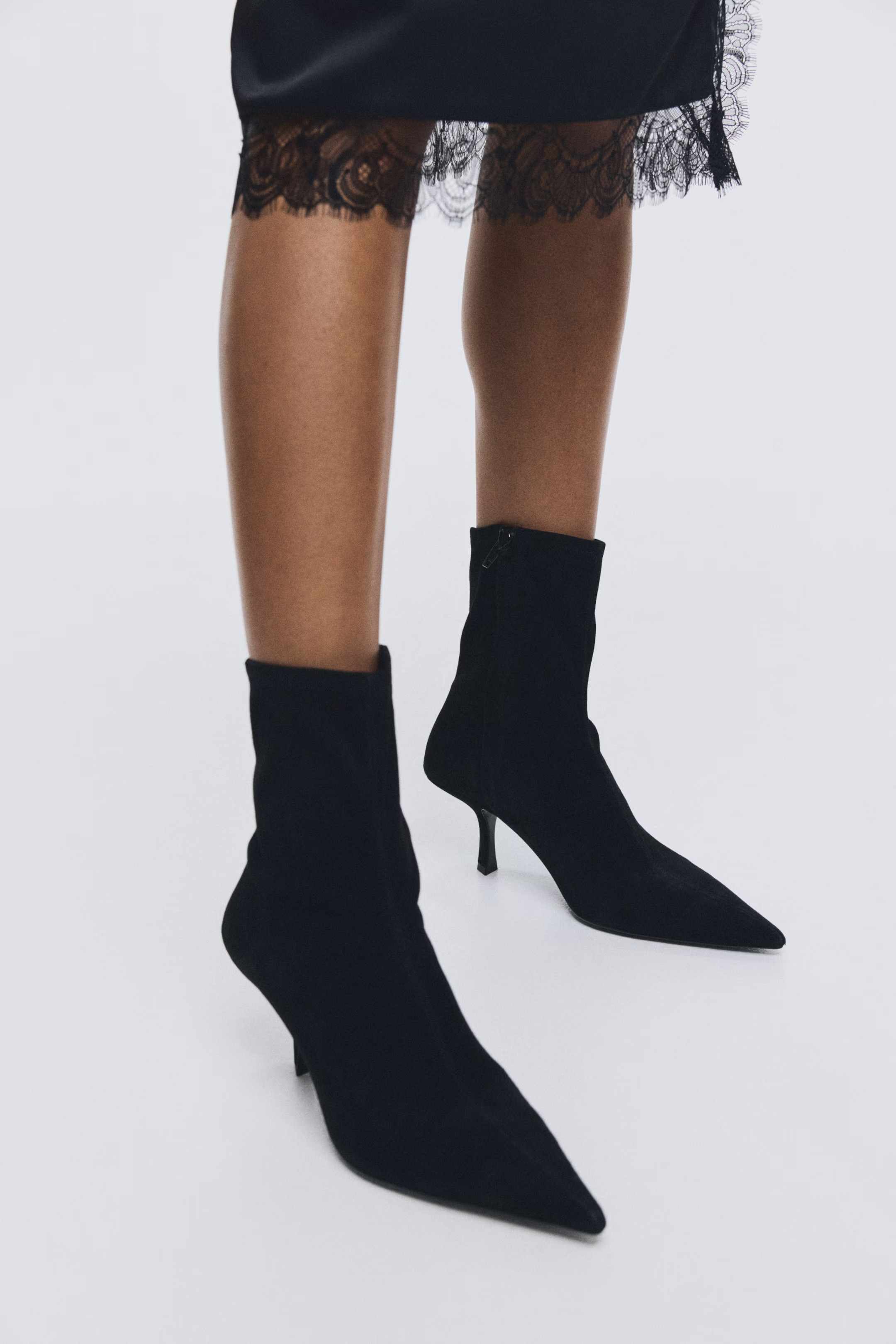 Leather Sock Boots | H&M (US + CA)