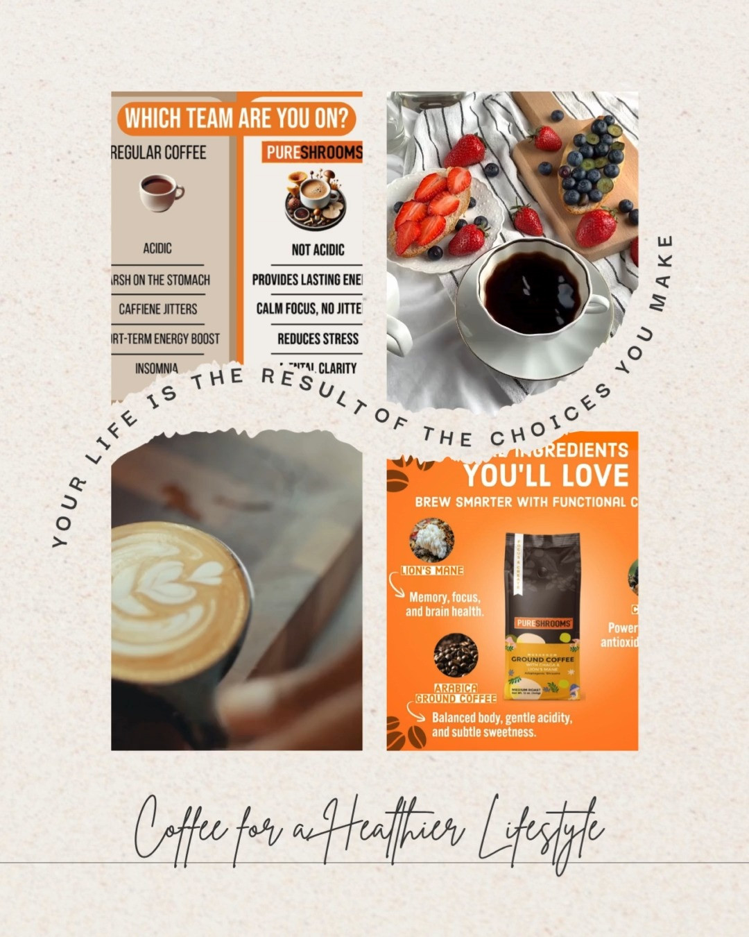Looking for a healthier coffee alternative that doesn’t leave you with the jitters? Discover the magic of mushroom coffee—a powerful blend that supports focus, energy, and immune health. Whether you're into productivity, biohacking, or just want to feel your best, this adaptogenic coffee is your new morning ritual. Perfect for keto, vegan, and clean-living lifestyles.

☕ Featuring brain-loving ingredients like lion’s mane and chaga
🌿 Clean energy with no afternoon crash
🔥 Shop now and start your day strong!

#MushroomCoffee #BrainBoost #CleanCaffeine #HealthyHabits #WellnessDrinks #Adaptogens #MorningRoutine #Biohacking #PinterestWellness #VeganCoffee 

 #LTKcanada #LTKsummer #LTKbeauty