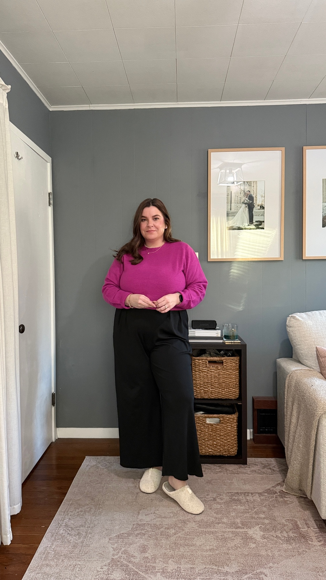 WFH outfit of the day talk through 🤍

#LTKootd #LTKgrwm #LTKMidsize