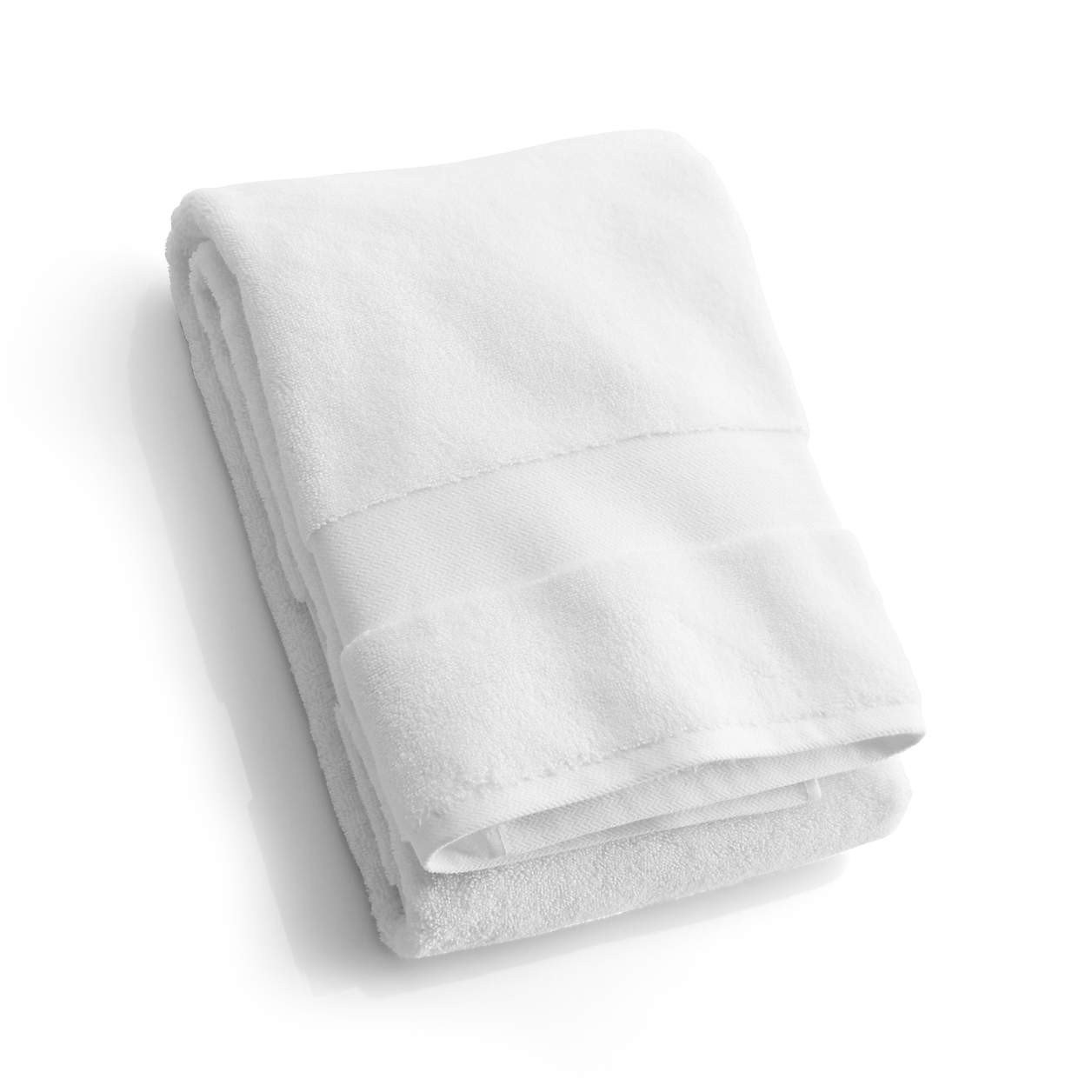 Organic Turkish Cotton White Bath Towel + Reviews | Crate & Barrel | Crate & Barrel