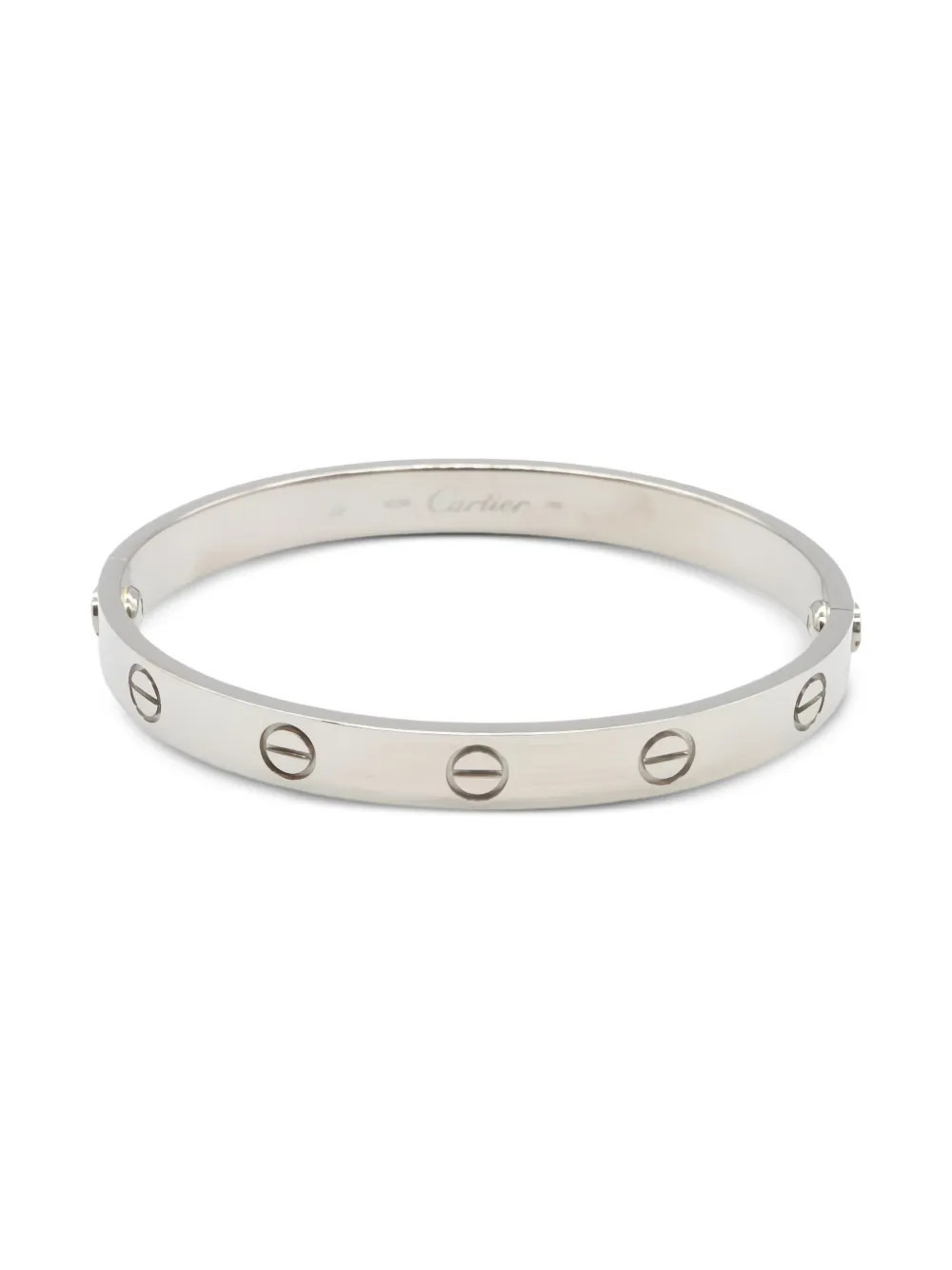 Cartier Love motif bracelet - Silver | Farfetch Global