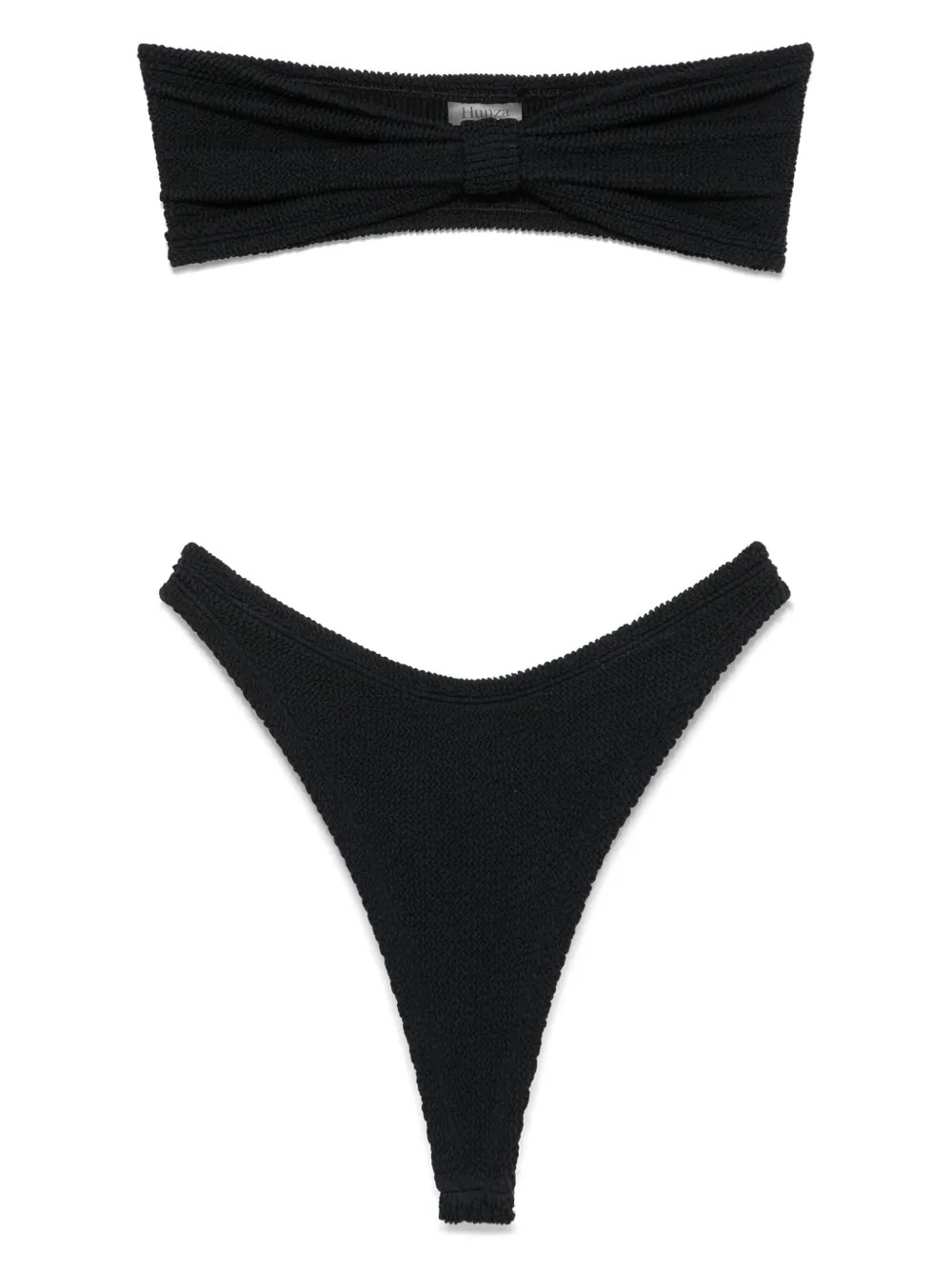Hunza G Tina Bikini Set  | Black | FARFETCH DE | Farfetch Global