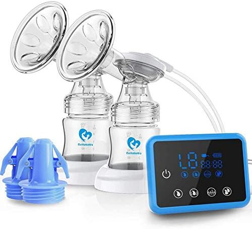 Bellababy Double Electric Breast Feeding Pumps Pain Free Strong Suction Power Touch Panel High De... | Amazon (US)