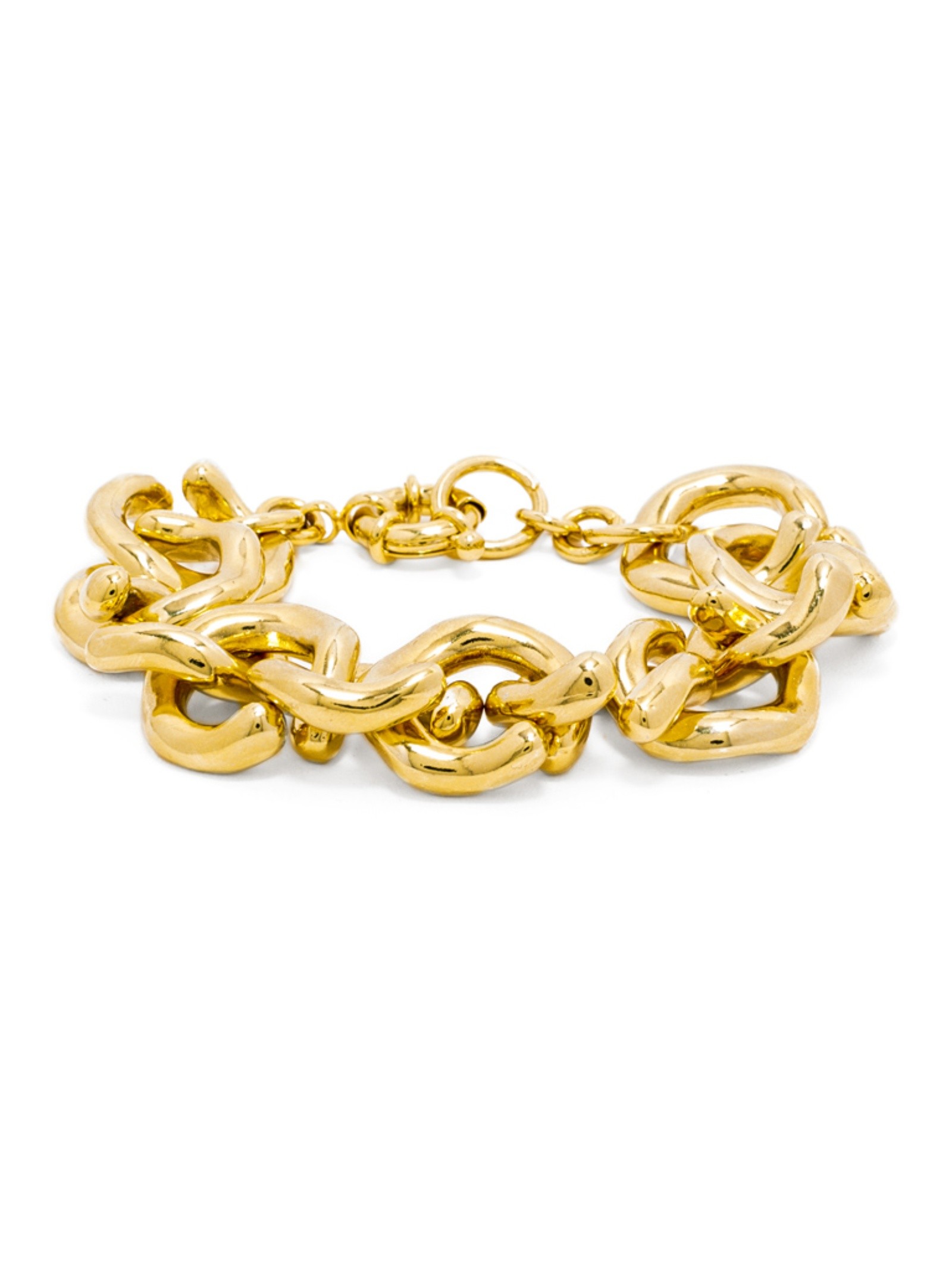 Gold Mary Links Bracelet | BaubleBar (US)