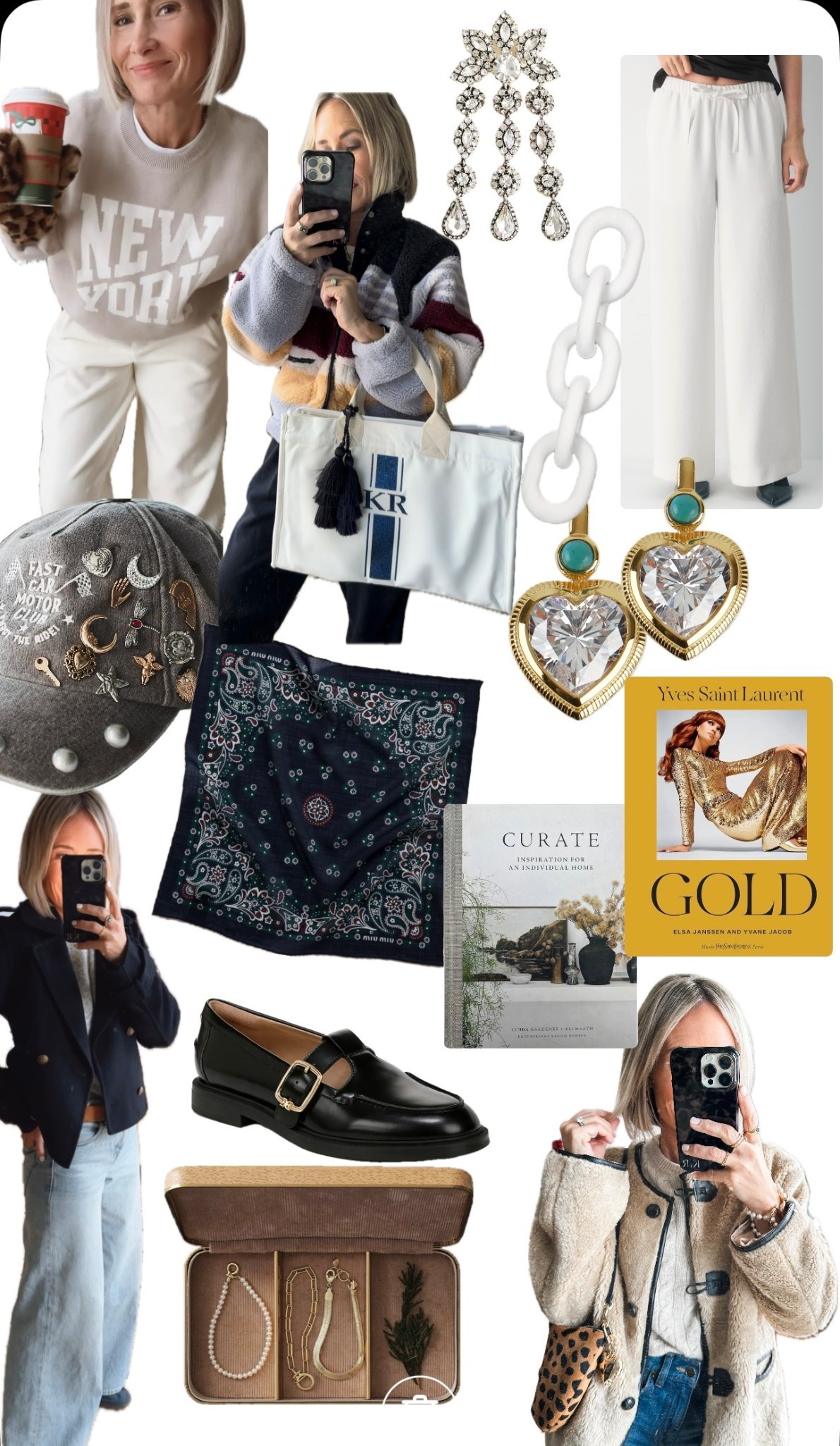 new
on sale
in my cart
Aritzia Lodge pant- on sale
Miu Miu scarf
coffee table decor 
brooch, pin, customized bag (save on bag with code covet 20)
Amazon finds
loafers

#LTKOver40 #LTKSaleAlert #LTKFindsUnder100