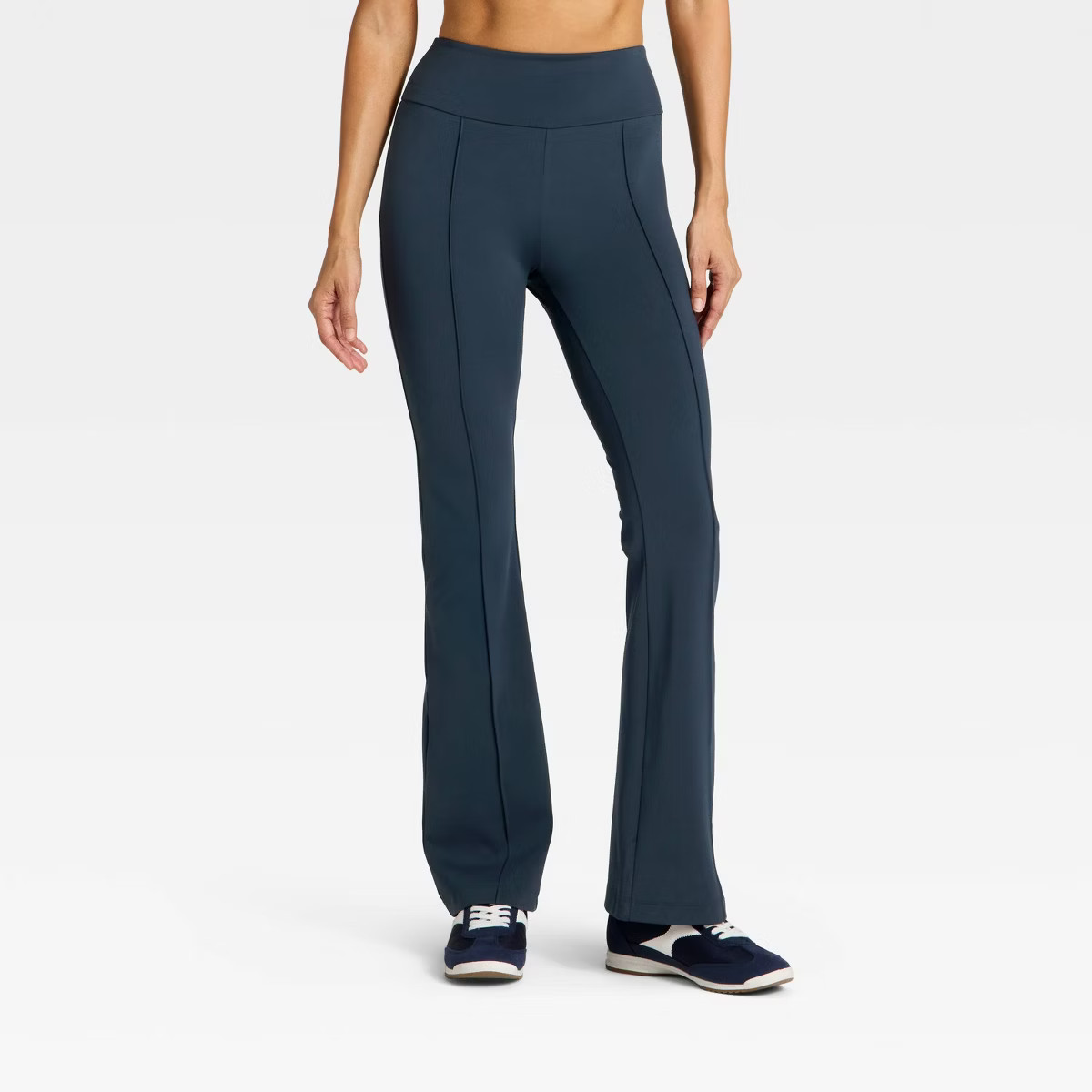 Women's High-Rise Fleece Lined Winter Flare Leggings - All In Motion™ | Target