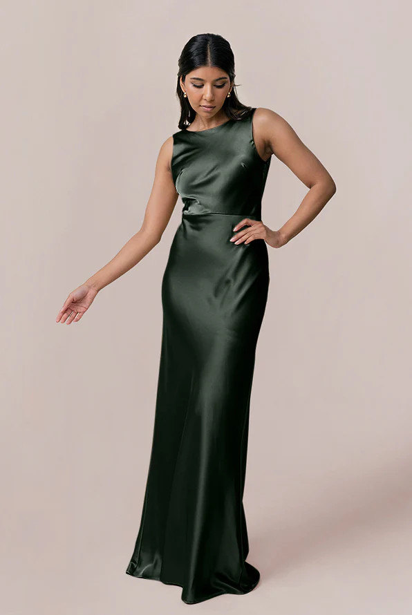 Serena Satin Dress | Revelry