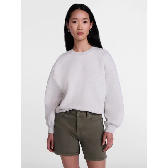 Scenario Women's and Women's Plus Crewneck Sweatshirt, Sizes XS-4X | Walmart (US)