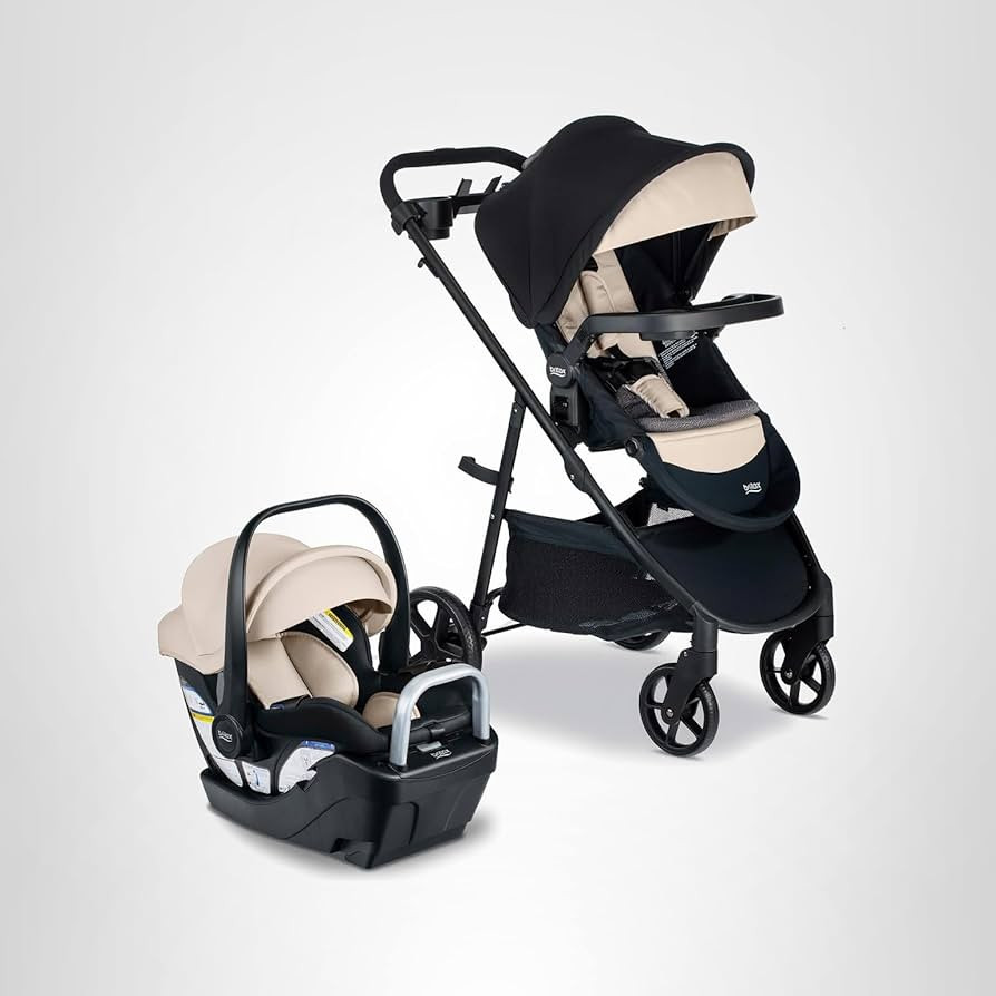 Britax Willow Brook S+ Baby Travel System, Infant Car Seat and Stroller Combo with Alpine Base, C... | Amazon (US)