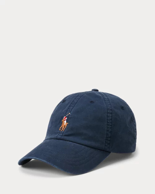Stretch-Cotton Twill Ball Cap for Men | Ralph Lauren® UK | Ralph Lauren (UK)